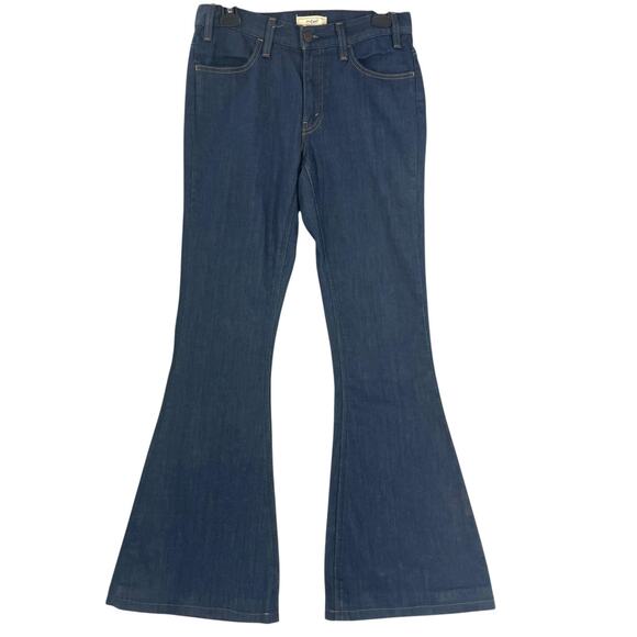 Levi's Jeans Womens 6 Blue 1974 Bell Flare Bell Bottom Orange Tab Stretch Denim - Picture 15 of 16